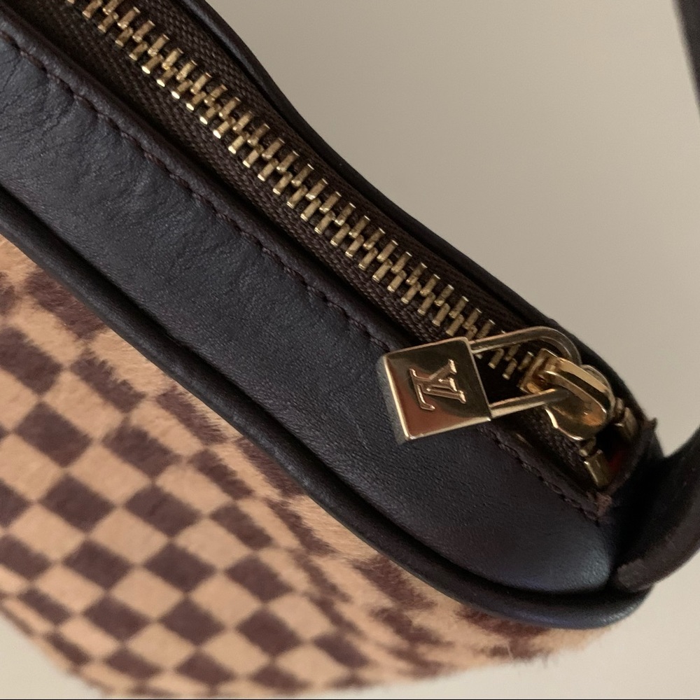 🚫SOLD•E🅱️🅰️Y🚫 Authentic Vintage Louis Vuitton Damier Sauvage Tigre Calf Hair - Picture 6 of 13